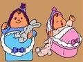 Jeu Online coloring baby twins
