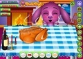 Jeu Toto Cooks a Turkey