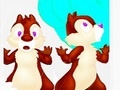 Jeu Minnie with Chip and Dale