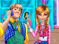Jeu Anna And Kristoff Kissing