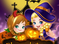 Jeu Elsa And Anna Halloween Story