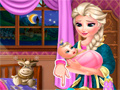 Jeu Elsa Baby Caring
