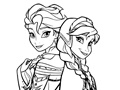 Jeu Frozen Coloring For Kids