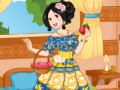 Jeu Snow White Patchwork Dress