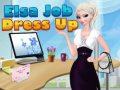 Jeu Elsa Job Dress Up