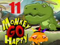 Jeu Monkey Go Happy Stage 11