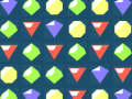 Jeu Flat Jewels match 3