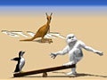 Jeu Yeti Sports - Albatros overload. Part 4