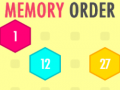 Jeu Memory Order