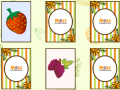 Jeu Fruits Memory