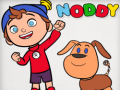 Jeu Noddy Toyland detective paint