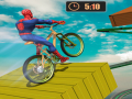 Jeu Superhero BMX Space Rider