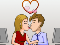 Jeu Secret Office Kissing