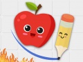 Jeu Fruit Escape: Draw Line