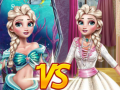 Jeu Elsa Mermaid Vs Princess