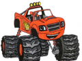 Jeu Coloring Monster Machines
