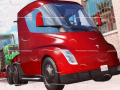 Jeu Testla Truck Jigsaw