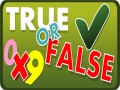 Jeu True or False