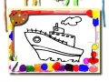 Jeu Back To School: Cartoon Coloring Time
