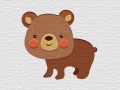 Jeu Cartoon Bear Puzzle