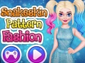 Jeu Snakeskin Pattern Fashion