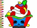 Jeu Back To School: Cake Coloring Book