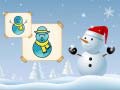 Jeu Happy Snowman Coloring