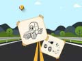 Jeu Funny Cars For Kids Coloring