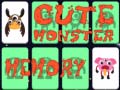 Jeu Cute Monster Memory