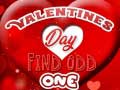 Jeu Valentines Day Find Odd One