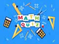 Jeu Math Quiz Game