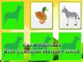 Jeu Farm Animals Kids Learning  Memory