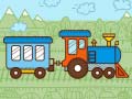 Jeu Trains For Kids Coloring
