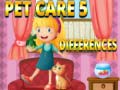 Jeu Pet Care 5 Differences