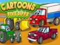 Jeu Cartoons Five Diffs