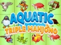 Jeu Aquatic triple mahjong