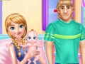 Jeu Pregnant Anna and Baby Care