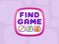 Jeu Find Game