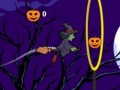 Jeu Flying witch halloween