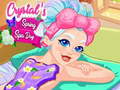 Jeu Crystal's Spring Spa Day