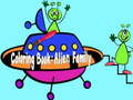 Jeu Coloring Book: Alien Family