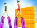 Jeu Heels Run Race - Stack Rider