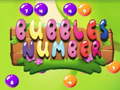 Jeu Bubbles Number 