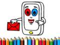 Jeu Mobile Phone Coloring Book