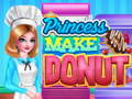 Jeu Princess Make Donut Cooking