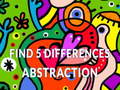 Jeu Abstraction Find 5 Differences