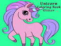 Jeu Unicorn Coloring Book Glitter