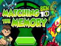 Jeu Ben 10 Matching The Memory