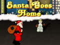 Jeu Santa goes home
