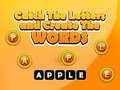Jeu Catch The Letters And Create The Words